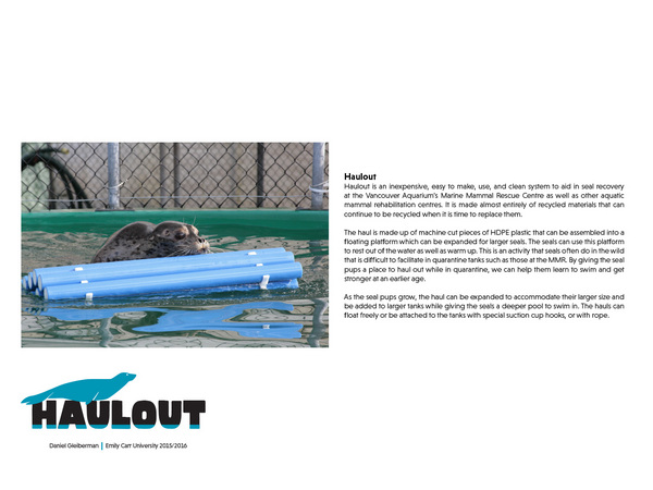 Haulout - Floating Platform for Injured Seal Pups