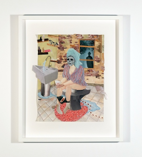 Mis(s)Representations: Reimagining Women with Collage and Paint.